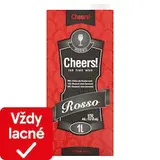 Cheers! Rosso ovocné víno červené 1 l
