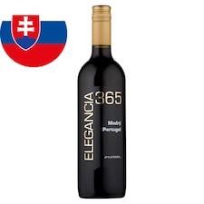 Elegancia 365 Modrý Portugal víno červené suché 0,75 l
