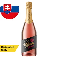 Château Topoľčianky Prezident frankovka modrá šumivé víno ružové sladké 0,75 l