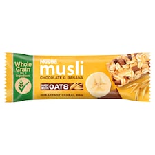 NESTLÉ MUSLI tyčinka Čokoládovo-banánová 35 g