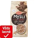 Emco Mysli chrumkavé horká čokoláda 750 g