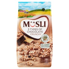 Bona Vita Zapekané müsli 3 druhy čokolády 700 g
