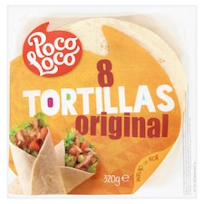 Poco Loco Tortilly z pšeničnej múky 320 g