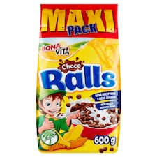 Bona Vita Choco Balls obilné gulôčky s kakaom 600 g