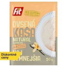 Fit Ovsená kaša natural s vanilkou 50 g