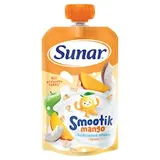 Sunar Smootík detská kapsička mango, kokosové mlieko, ovsené vločky 12m+, 120 g