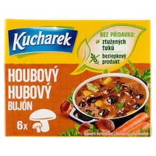 Kucharek Hubový bujón 6 x 10 g (60 g)