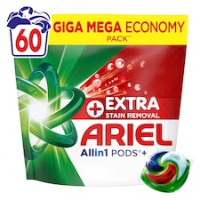 Ariel Allin1 PODS + Extra Stain Removal Kapsuly Na Pranie, 60 Praní