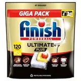 Finish Ultimate Plus kapsuly do umývačky riadu - Lemon 120 ks