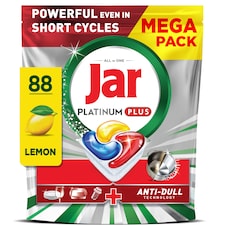Jar Platinum Plus Tablety Do Umývačky Riadu, Citrón,  88 Kapsúl