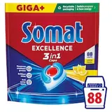 Somat Excellence 3in1 Lemon Fresh kapsuly do umývačky riadu 88 ks 1592,8 g