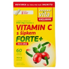 Maxi Vita Exclusive Vitamín C so šípkou forte+ 60 kapsúl 56,4 g