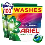 Ariel Allin1 PODS Tekutý Prací Prostriedok V Kapsulách Na Farebnú Bielizeň, 100 Praní