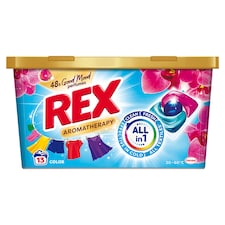 REX Aromatherapy Color prací prostriedok 13 praní 156 g