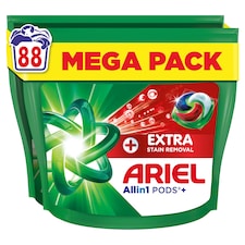 Ariel Allin1 PODS+, Tekutý prací prostriedok v kapsulách, 88 praní