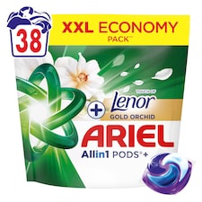 Ariel Allin1 PODS + Touch of Lenor Gold Orchid, 38 Praní