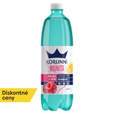Korunní Imunita nealkoholický nápoj s príchuťou malín a yuzu 0,75 l