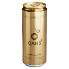 Cans+ Performance sýtený nealkoholický nápoj s príchuťou maliny 330 ml