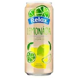 Relax Lemonáda sýtená limonáda príchuť jablko, citrón, limetka 330 ml