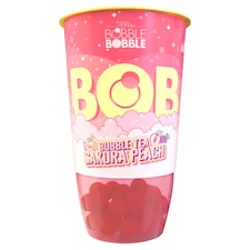 Bobble Bobble Bob Bubble Tea Sakura Peach 360 ml
