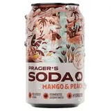 PRAGER'S Soda mango & peach 330 ml