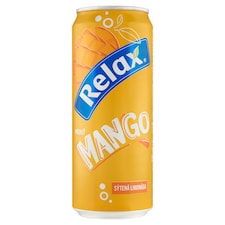 Relax Sýtená limonáda príchuť mango 330 ml