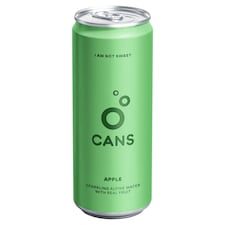 Cans Sýtený nealkoholický nápoj s príchuťou jablka a bazového kvetu 330 ml
