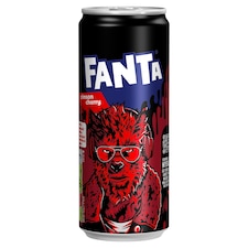 Fanta Crimson Cherry jablčno-čerešňová príchuť 330 ml
