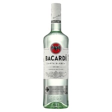 Bacardi Carta Blanca rum 37,5% 700 ml