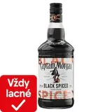 Captain Morgan Black Spiced liehovina 40% 0,70 l