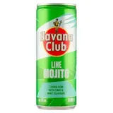 Havana Club Lime Mojito miešaný alkoholický nápoj sýtený 250 ml