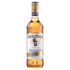 Captain Morgan Spiced Gold nealkoholický nápoj ochutený 0,0 % 70 cl