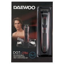 Daewoo 5 v 1 nabíjateľný multifunkčný zastrihávač pre mužov DGT-2786