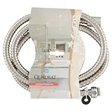 Quadrat 2000 Sanitary Technology Kovová sprchová hadica 150 cm