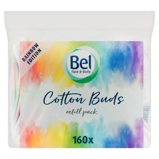 Bel Face & Body Rainbow vatové tyčinky sáčok 160 ks