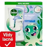 Dettol Bezdotykový dávkovač mydla a tekuté mydlo dobrodruh 250 ml