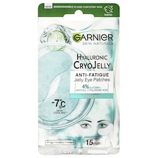 Garnier Skin Naturals Cryo Jelly očná textilná maska s chladivým efektom -7 °C, 5 g