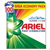 Ariel Alpine Color Prášok Na Pranie, 5.5 kg, 100 Praní