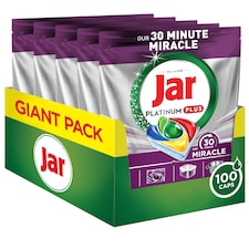 Jar Our 30 Minute Miracle Platinum Plus Tablety Do Umývačky Riadu, 100 ks
