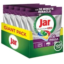 Jar Our 30 Minute Miracle Platinum Plus Tablety Do Umývačky Riadu, 100 ks