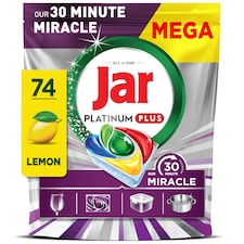 Jar Our 30 Minute Miracle Platinum Plus Tablety Do Umývačky Riadu, 74 ks
