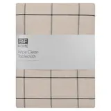 F&F Home Wipe Clean Check obrus 130 x 180 cm