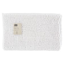 F&F Home Microchenille White predložka do kúpeľne 50 x 80 cm