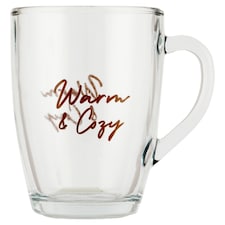 Warm & Cozy sklenený hrnček 375 ml