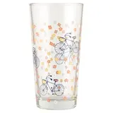 Pohár so vzorom bicykla 370 ml