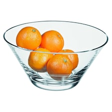 Sklenená kužeľová misa 17 cm