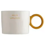 F&F Home Hello Gorgeous hrnček s okrúhlou rúčkou