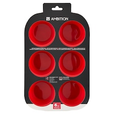 Ambition Cherry súprava formičiek na muffiny 6 ks