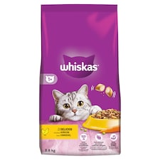 Whiskas 1+ s lahodným kuracím 3,8 kg