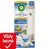 Air Wick Active Fresh Náplň na vodnej báze do automatického difuzéra bielizeň a orchidea 228 ml